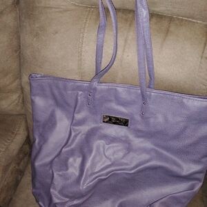 Calvin Klein Collection Lavender Shoulder Bag